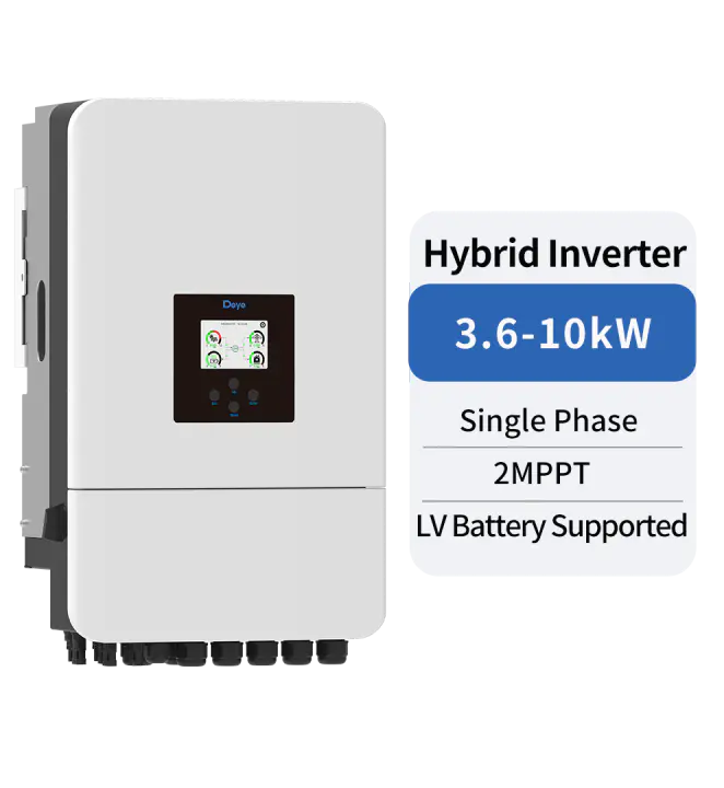 Deye Single Phase Hybrid Inverter SUN-3.6/5/6/7/7.6/8/10K-SG05LP1-EU-SM2-P