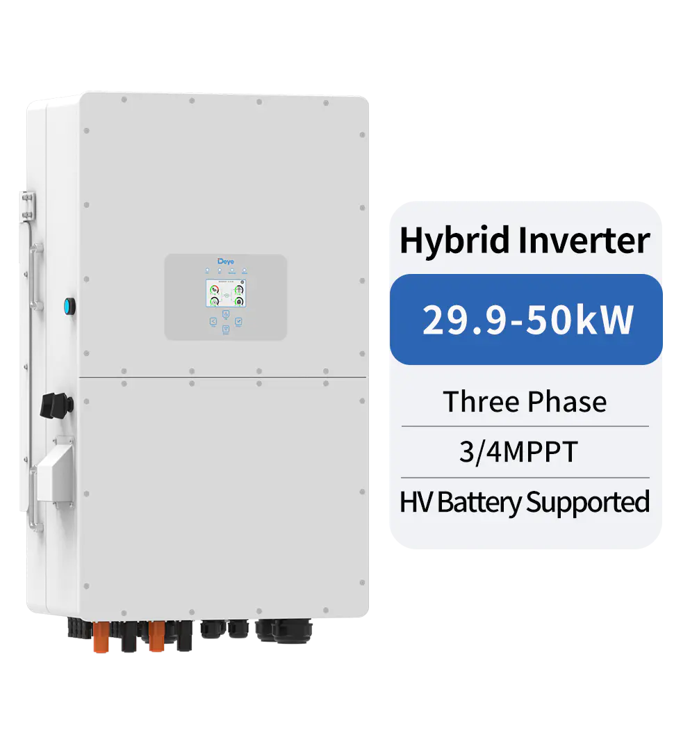 Deye Three Phase Hybrid Inverter SUN-29.9/30/35/40/50K-SG01HP3-EU-BM3/BM4