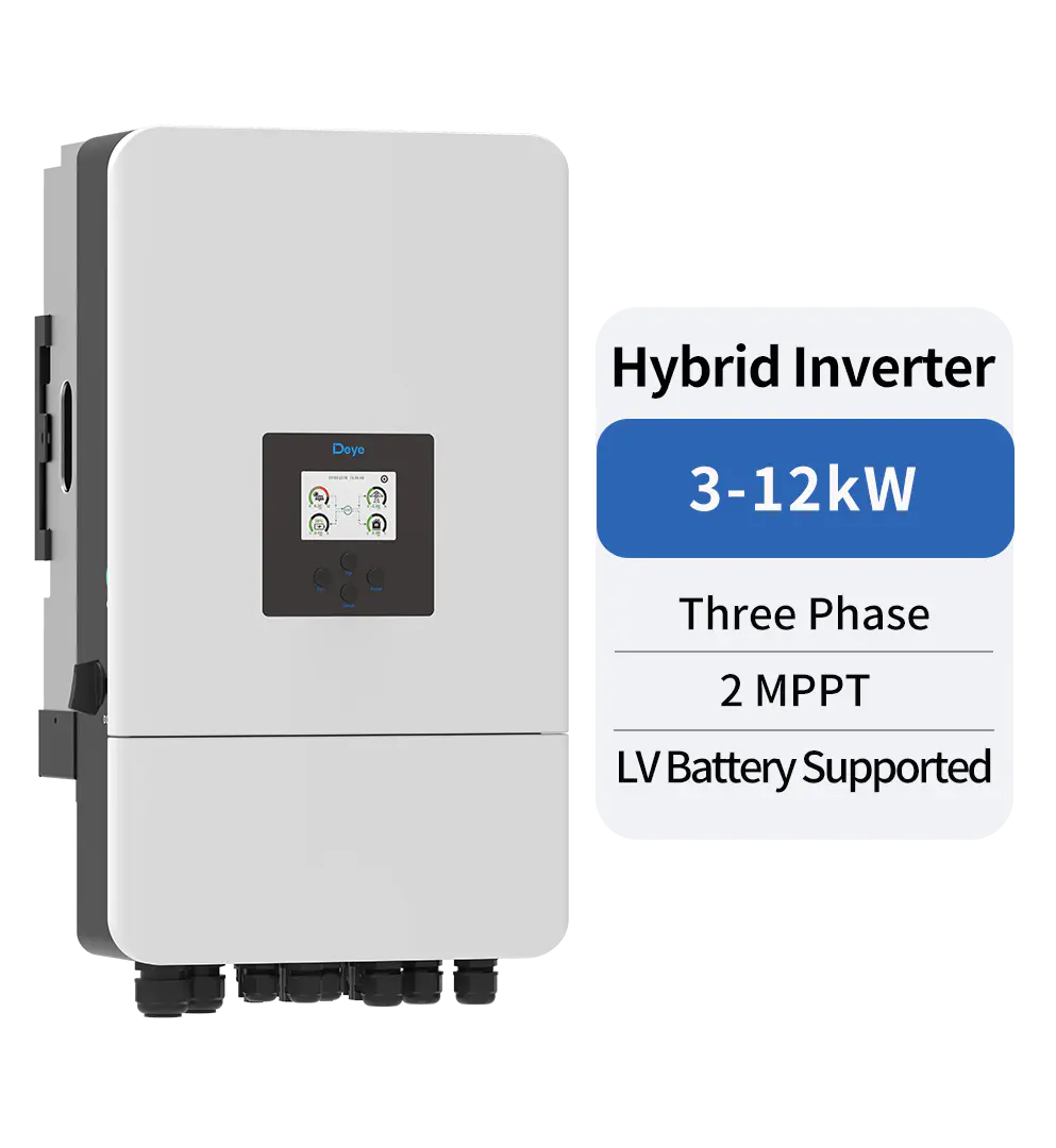 Deye Three Phase Hybrid Inverter SUN-3/4/5/6/8/10/12K-SG05LP3-EU-SM2