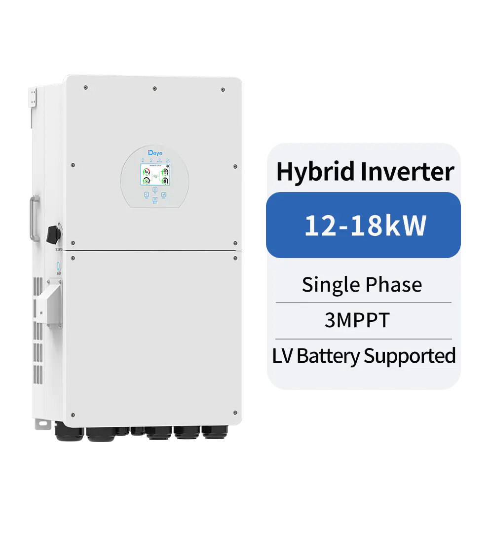 Deye Single Phase Hybrid Inverter SUN-12/14/16/18K-SG01LP1-EU-AM3-P